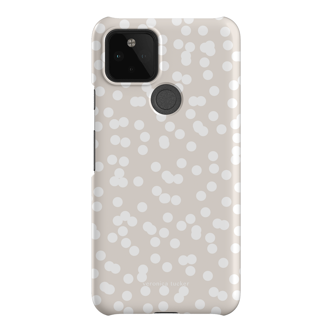 Mini Confetti White Printed Phone Cases Google Pixel 5 / Snap by Veronica Tucker - The Dairy