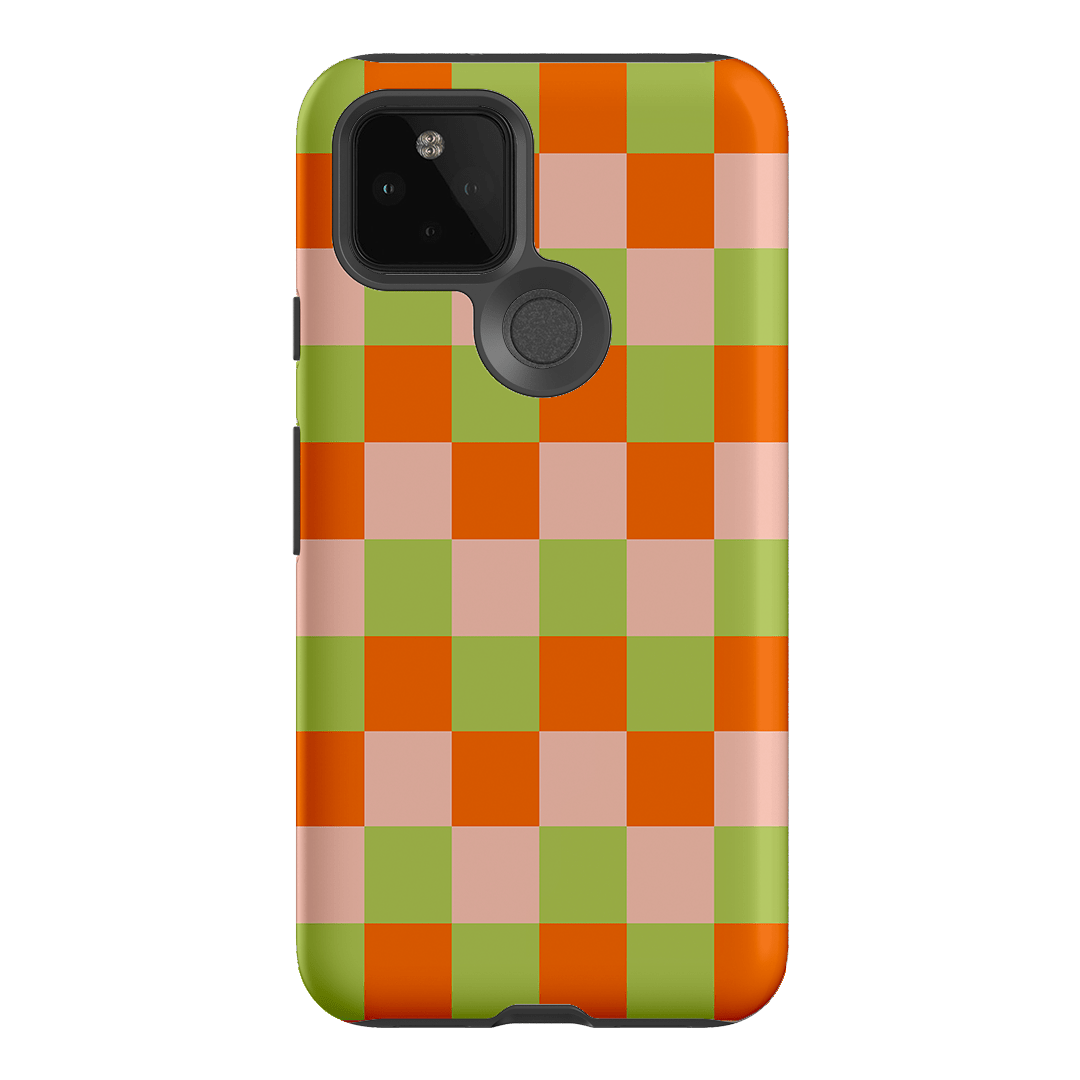 Checks in Summer Matte Case Matte Phone Cases Google Pixel 5 / Armoured by The Dairy - The Dairy