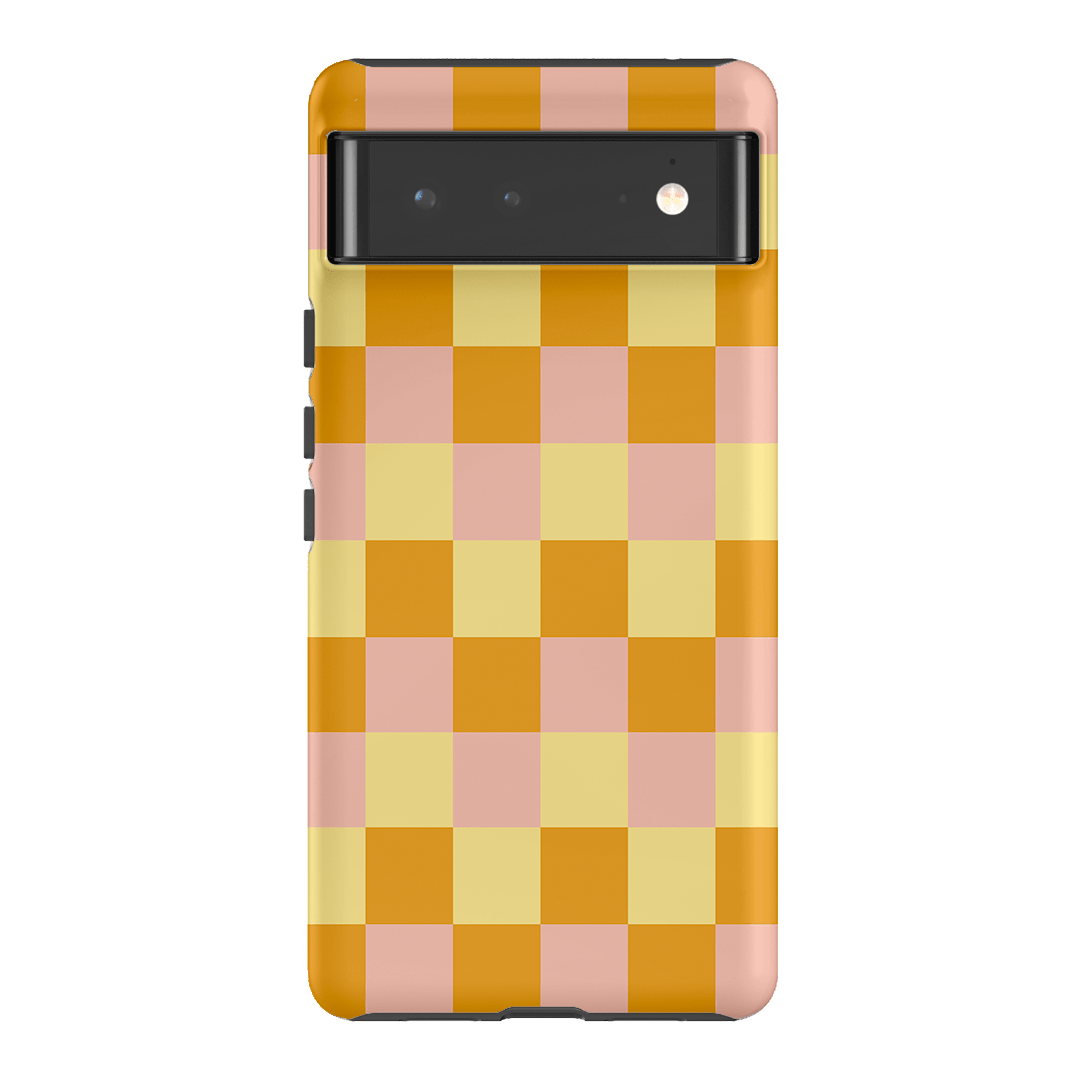 Checks in Fall Matte Case Matte Phone Cases Google Pixel 6 / Armoured by The Dairy - The Dairy