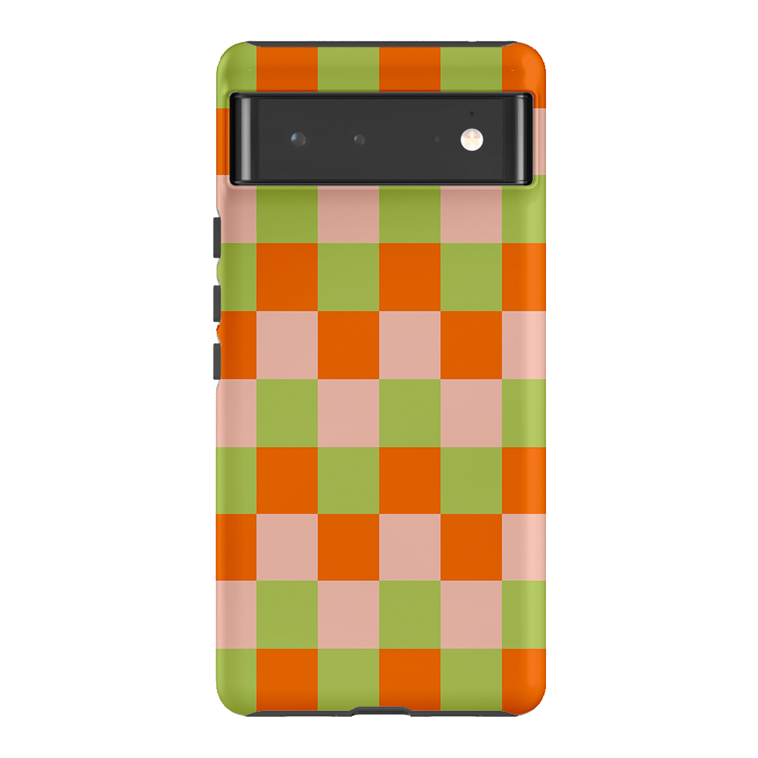 Checks in Summer Matte Case Matte Phone Cases Google Pixel 6 / Armoured by The Dairy - The Dairy