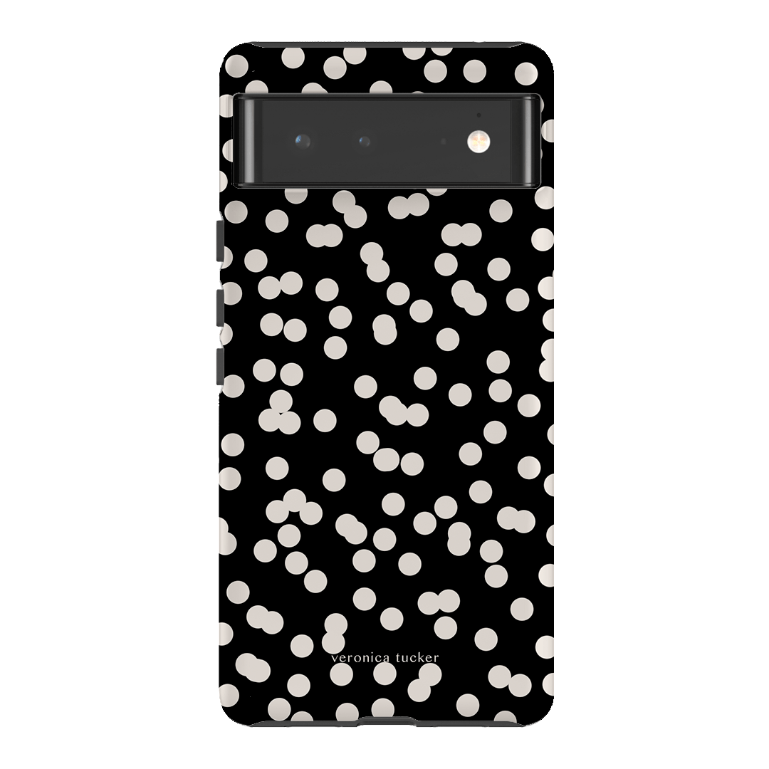 Mini Confetti Noir Printed Phone Cases Google Pixel 6 / Armoured by Veronica Tucker - The Dairy