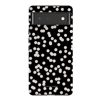Mini Confetti Noir Printed Phone Cases Google Pixel 6 / Armoured by Veronica Tucker - The Dairy