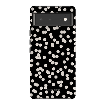 Mini Confetti Noir Printed Phone Cases Google Pixel 6 / Armoured by Veronica Tucker - The Dairy