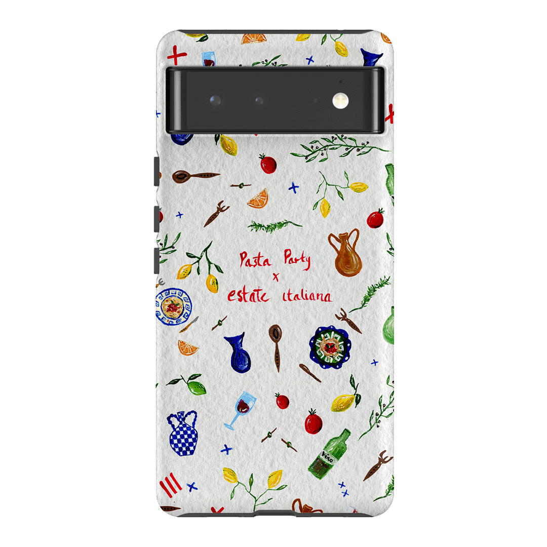 Pasta Party Printed Phone Cases Google Pixel 6 / Armoured by BG. Studio - The Dairy