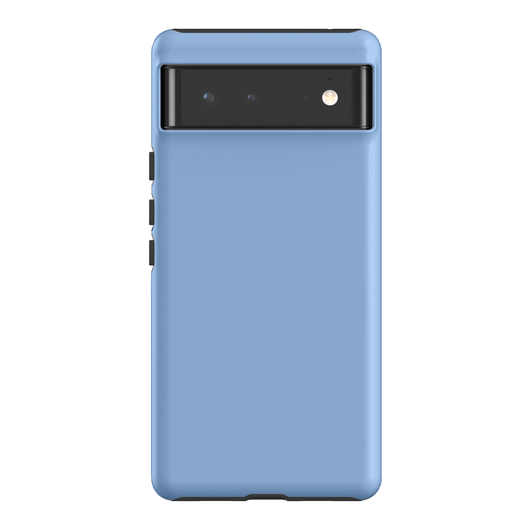 Sky Blue Matte Case Matte Phone Cases Google Pixel 6 / Armoured by The Dairy - The Dairy