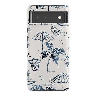 Balmy Blue Printed Phone Cases Google Pixel 6 Pro / Armoured by Cass Deller - The Dairy