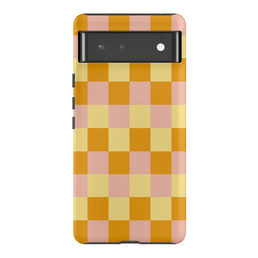 Checks in Fall Matte Case Matte Phone Cases Google Pixel 6 Pro / Armoured by The Dairy - The Dairy