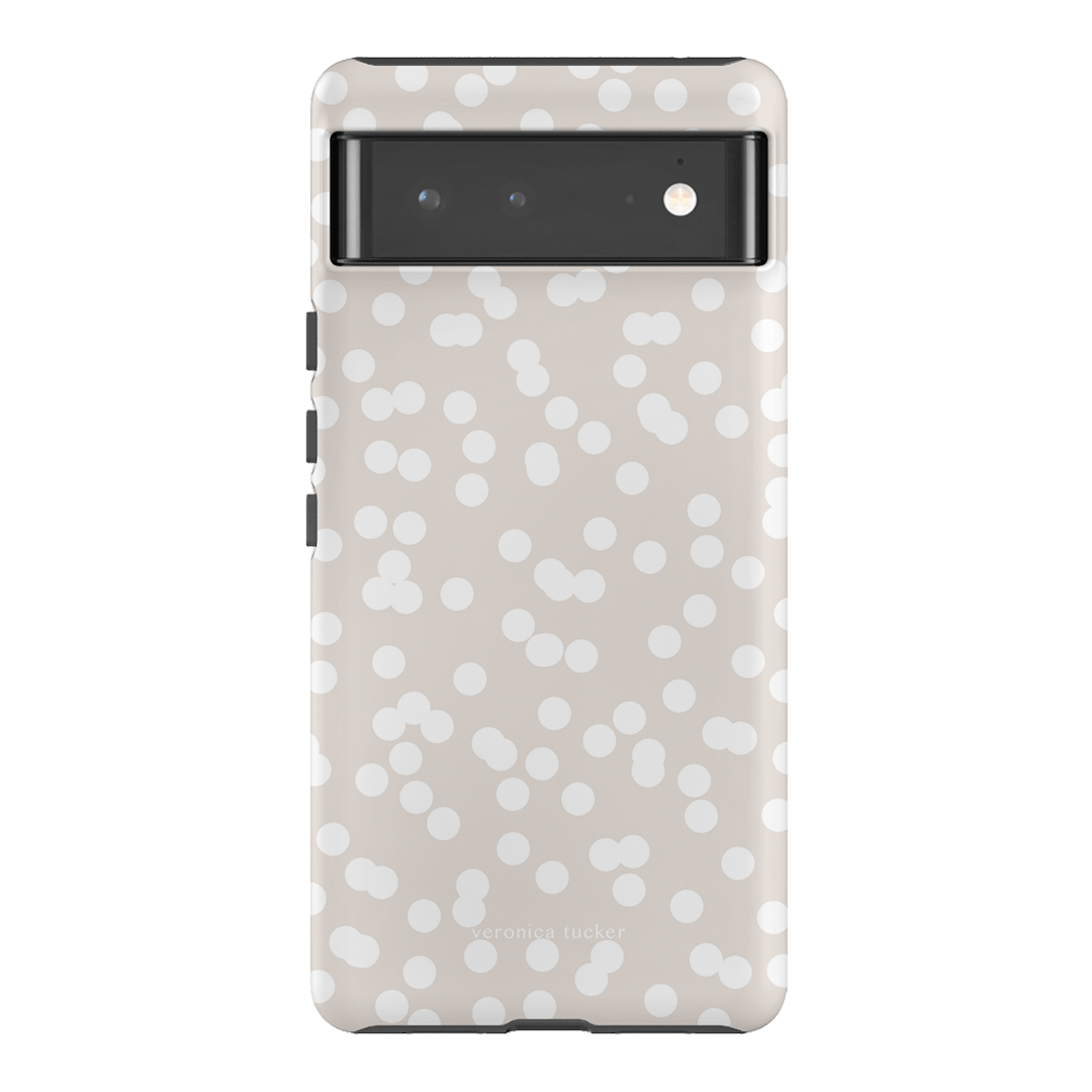 Mini Confetti White Printed Phone Cases Google Pixel 6 Pro / Armoured by Veronica Tucker - The Dairy