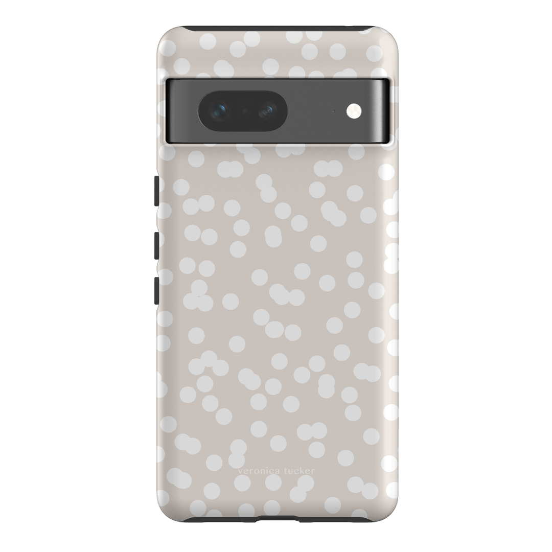 Mini Confetti White Printed Phone Cases Google Pixel 7 / Armoured by Veronica Tucker - The Dairy