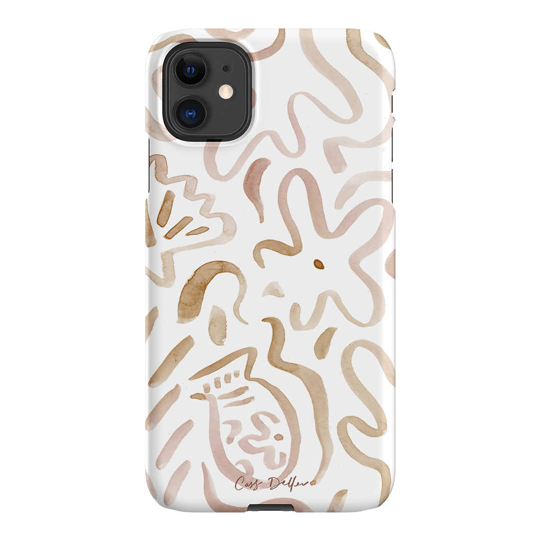 Flow Printed Phone Cases iPhone 11 / Snap by Cass Deller - The Dairy