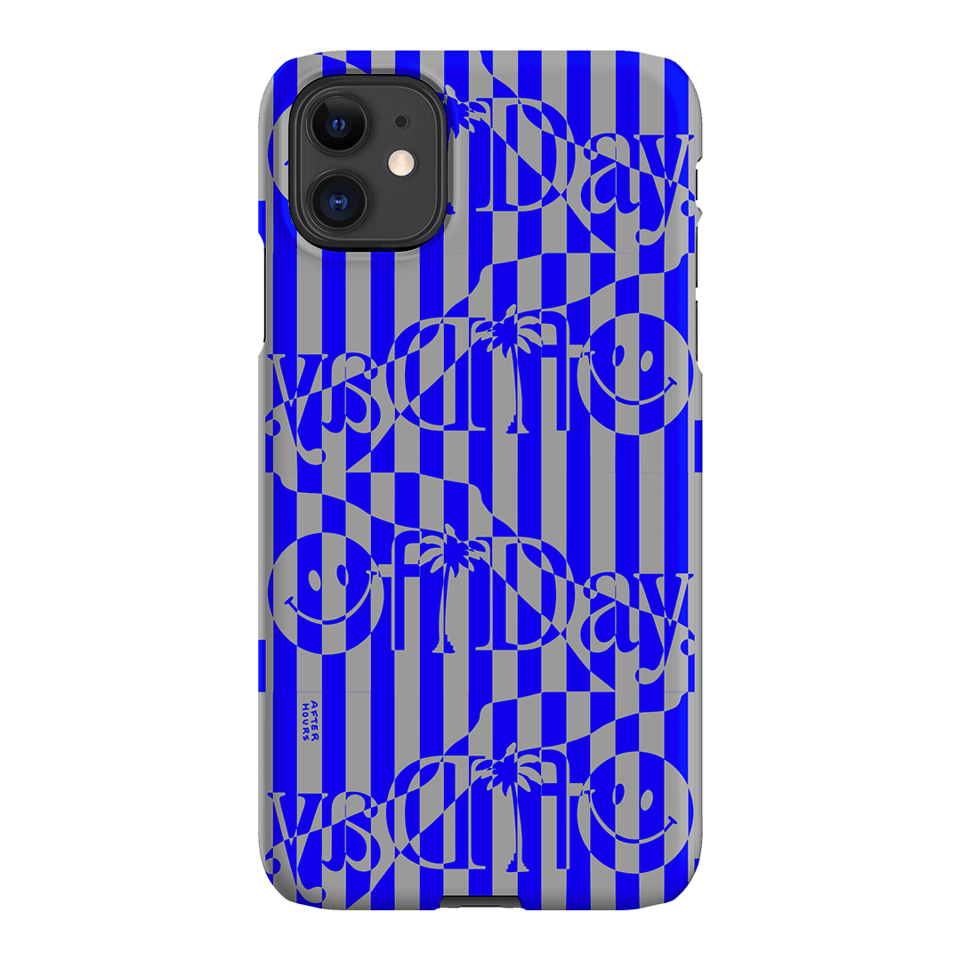 Kind of Blue Printed Phone Cases iPhone 11 / Snap by After Hours - The Dairy