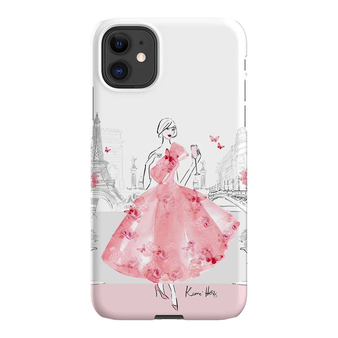 Rose Paris Printed Phone Cases iPhone 11 / Snap by Kerrie Hess - The Dairy