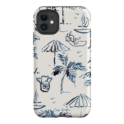 Balmy Blue Printed Phone Cases iPhone 11 / Armoured by Cass Deller - The Dairy
