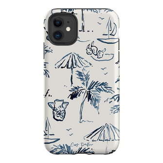 Balmy Blue Printed Phone Cases iPhone 11 / Armoured by Cass Deller - The Dairy