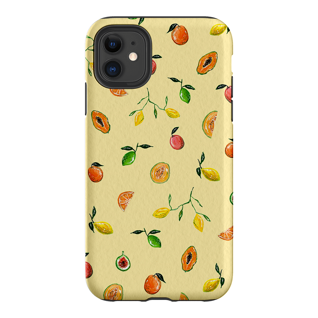 Golden Fruit Printed Phone Cases iPhone 11 / Armoured by BG. Studio - The Dairy