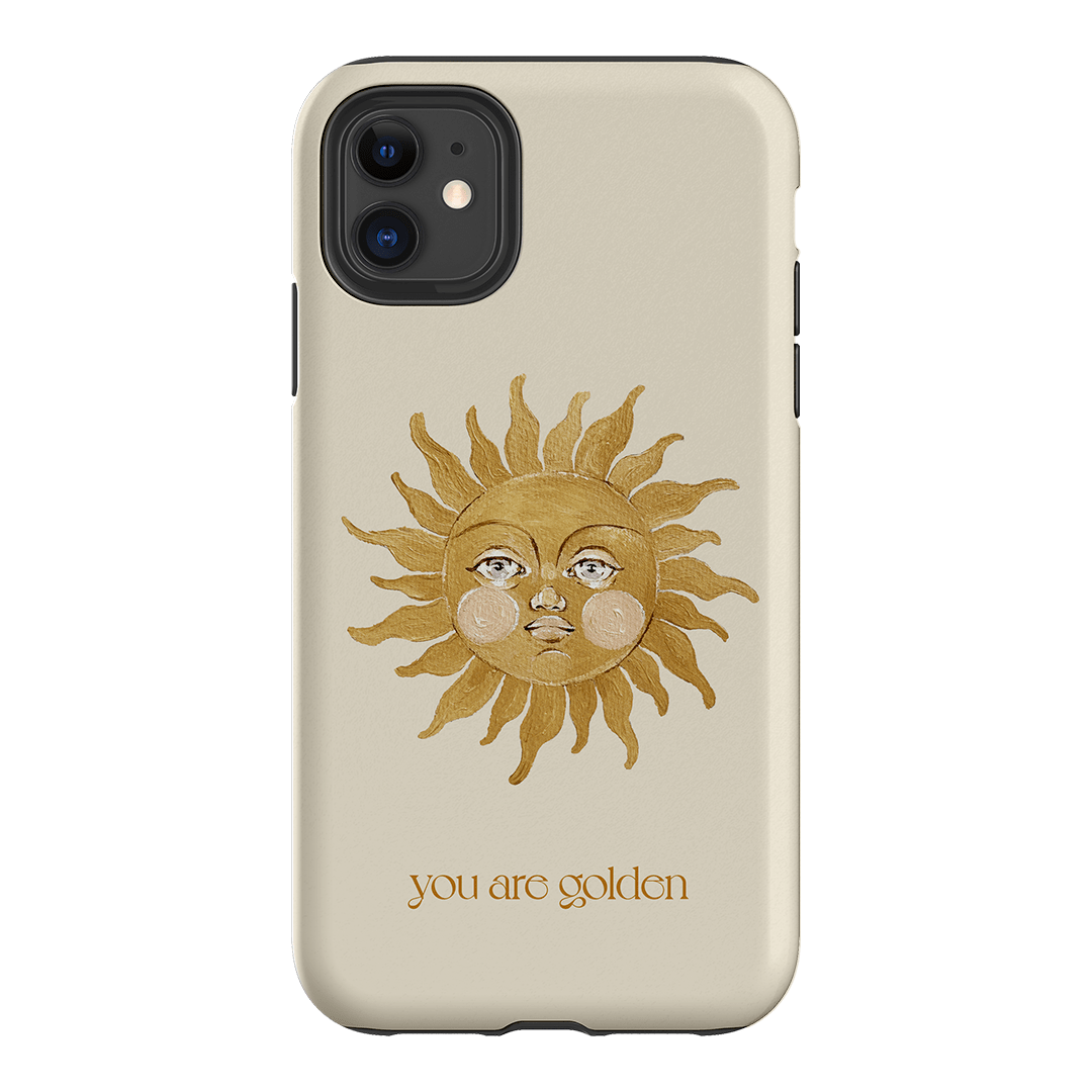 You Are Golden Printed Phone Cases iPhone 11 / Armoured by Brigitte May - The Dairy