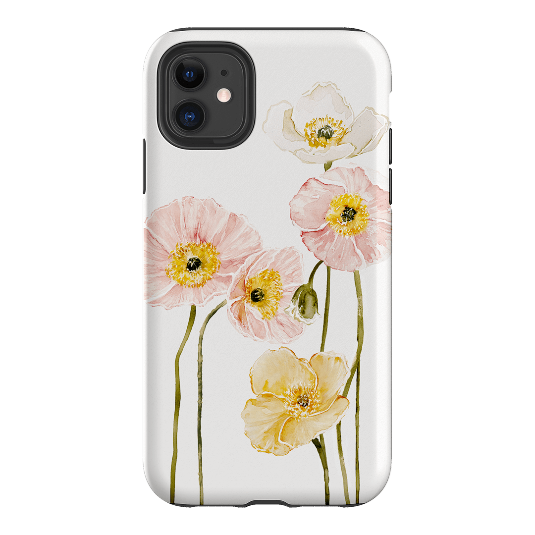 Poppies Printed Phone Cases iPhone 11 / Armoured by Brigitte May - The Dairy