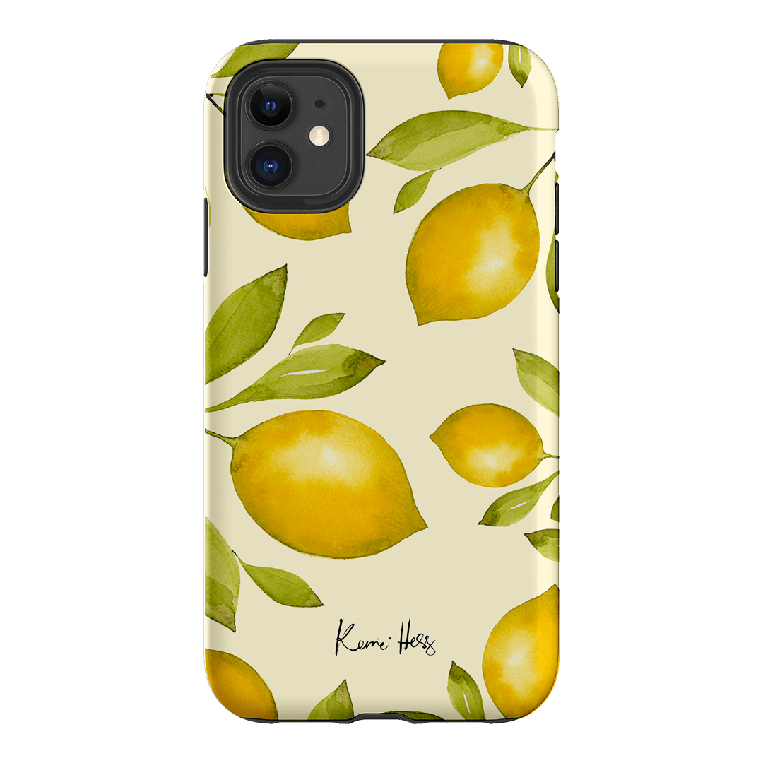 Summer Limone Printed Phone Cases iPhone 11 / Armoured by Kerrie Hess - The Dairy