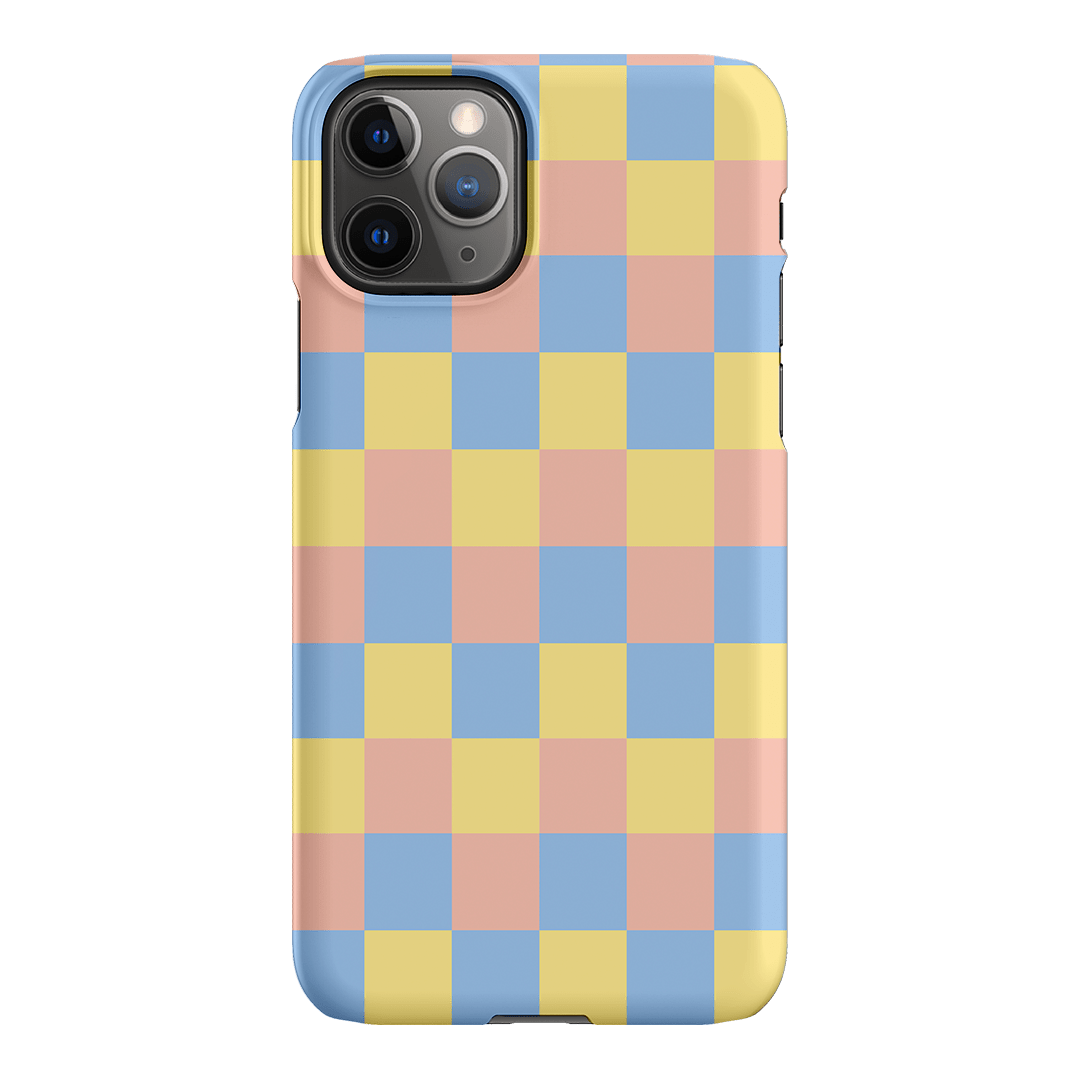 Checks in Spring Matte Case Matte Phone Cases iPhone 11 Pro / Snap by The Dairy - The Dairy