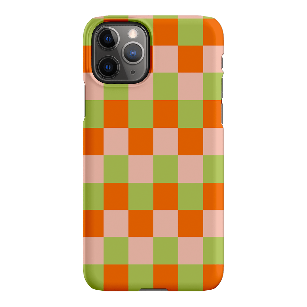 Checks in Summer Matte Case Matte Phone Cases iPhone 11 Pro / Snap by The Dairy - The Dairy