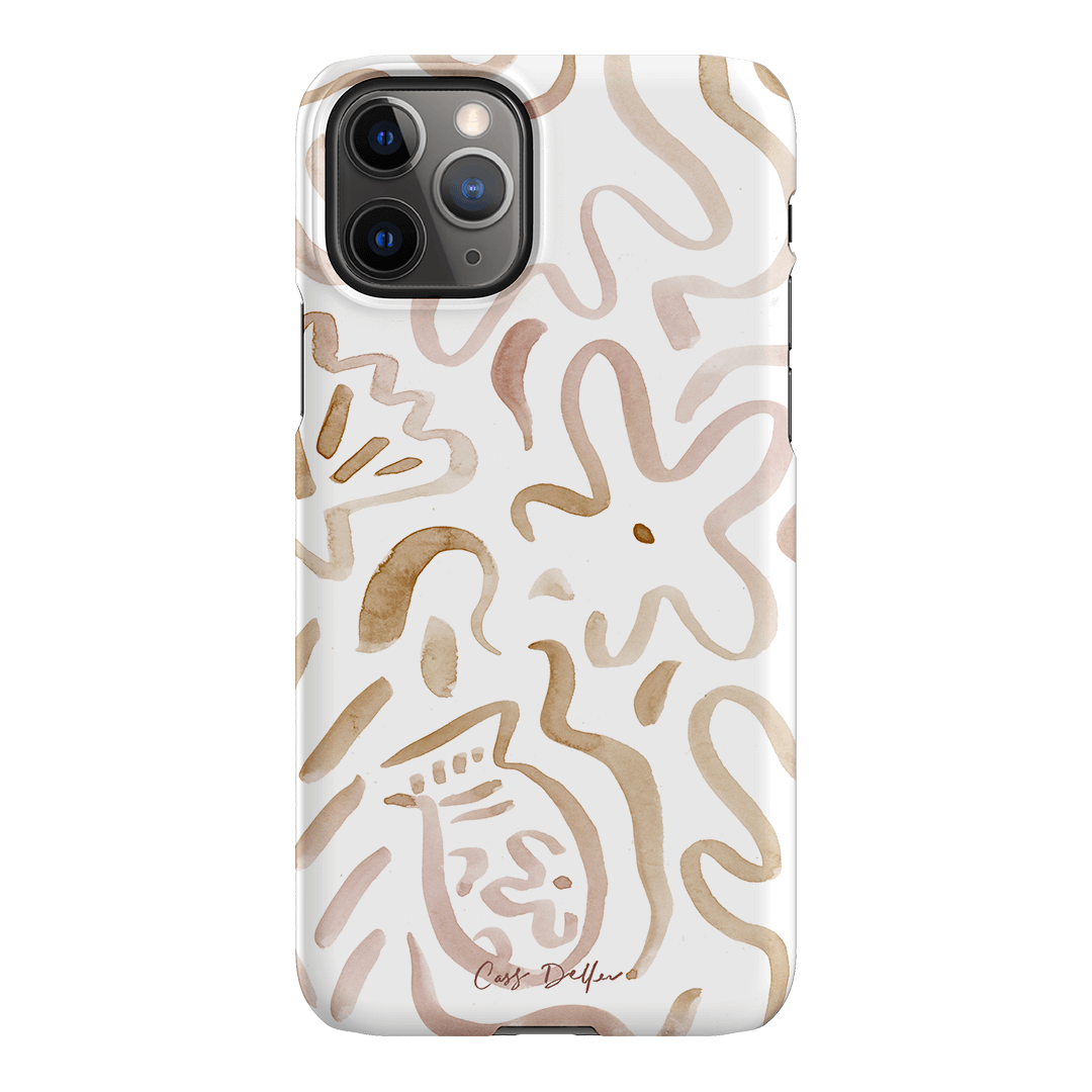 Flow Printed Phone Cases iPhone 11 Pro / Snap by Cass Deller - The Dairy