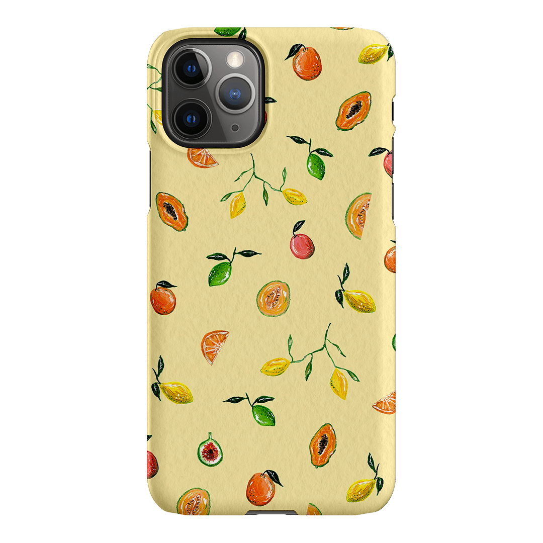 Golden Fruit Printed Phone Cases iPhone 11 Pro / Snap by BG. Studio - The Dairy