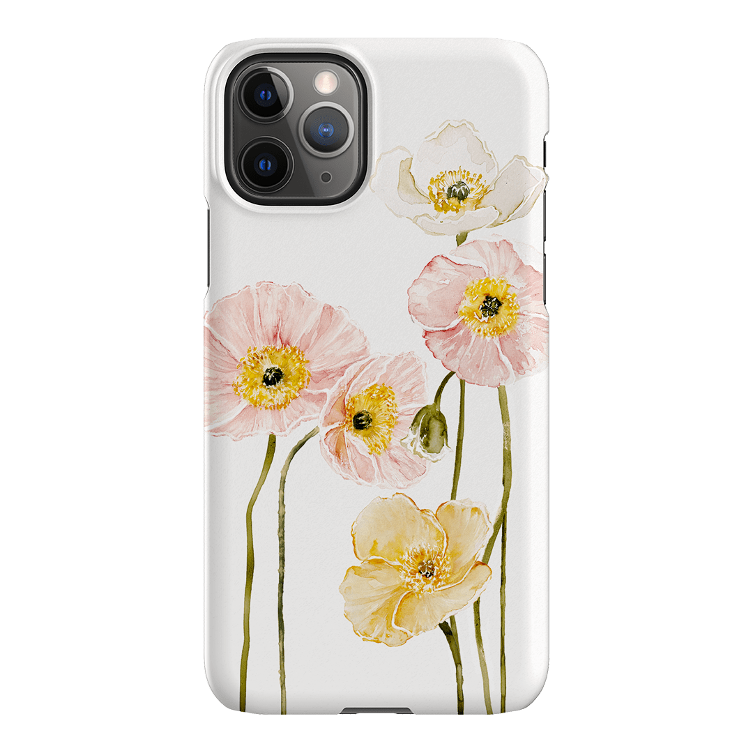 Poppies Printed Phone Cases iPhone 11 Pro / Snap by Brigitte May - The Dairy