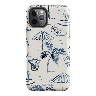 Balmy Blue Printed Phone Cases iPhone 11 Pro / Armoured by Cass Deller - The Dairy