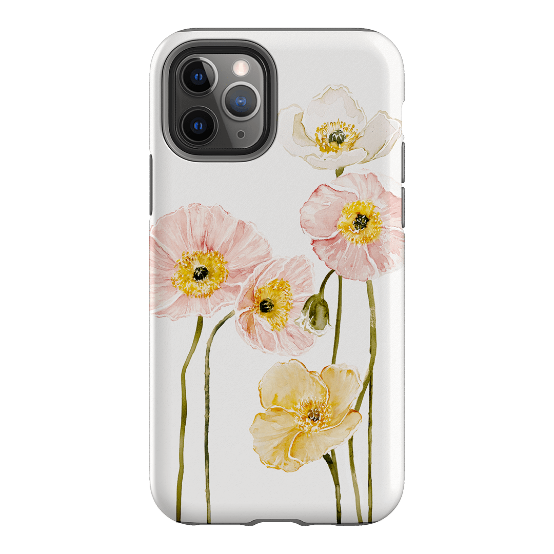 Poppies Printed Phone Cases iPhone 11 Pro / Armoured by Brigitte May - The Dairy
