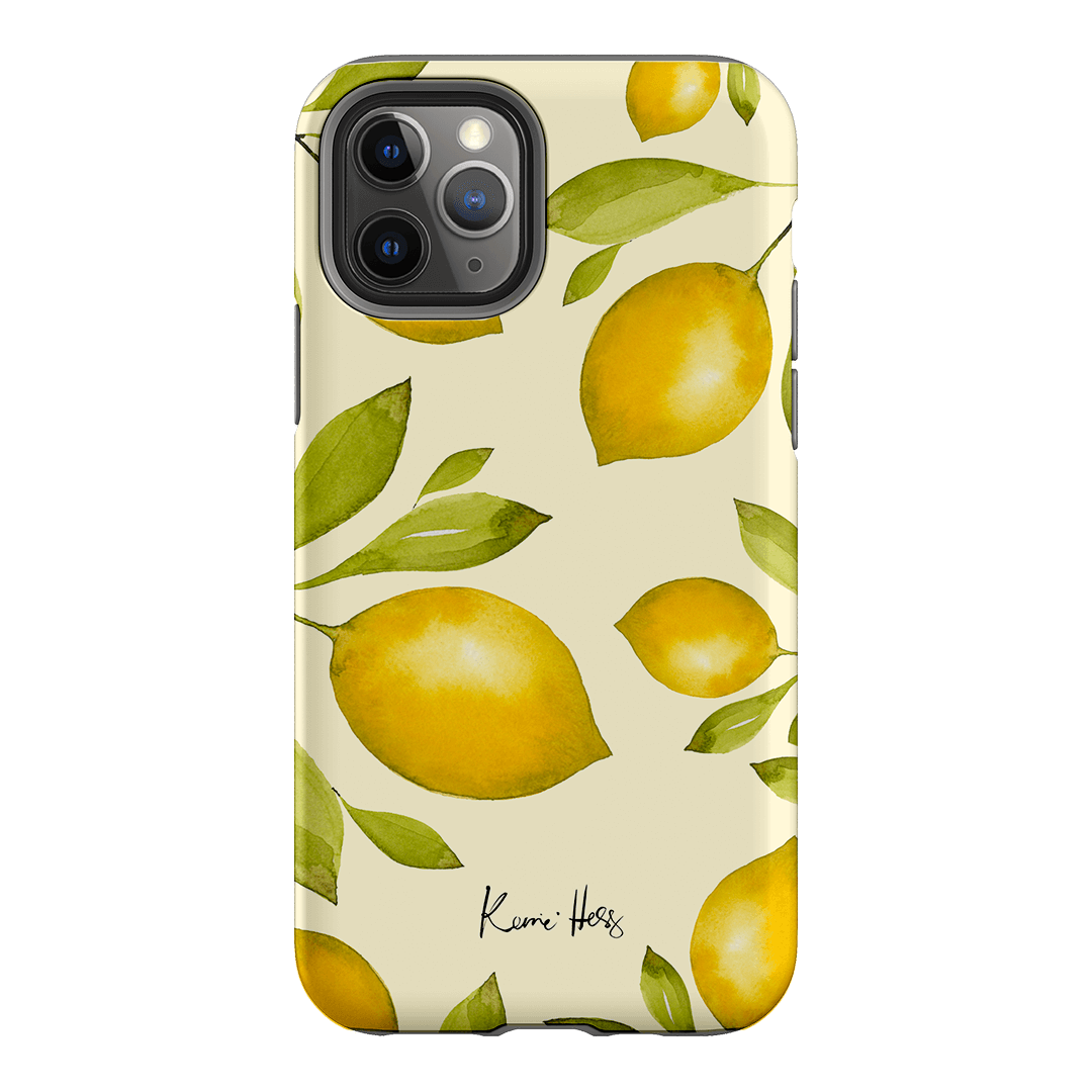 Summer Limone Printed Phone Cases iPhone 11 Pro / Armoured by Kerrie Hess - The Dairy