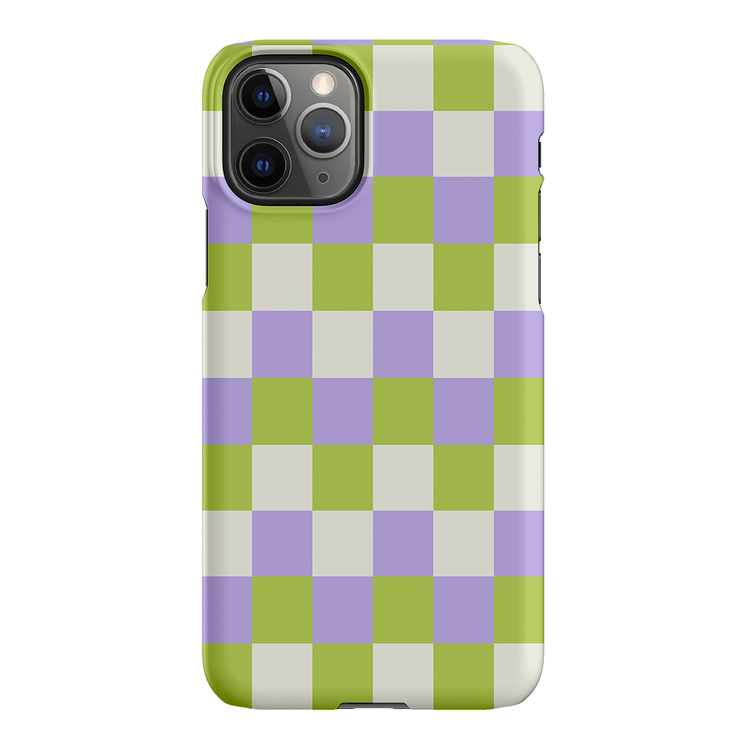 Checks in Winter Matte Case Matte Phone Cases iPhone 11 Pro Max / Snap by The Dairy - The Dairy