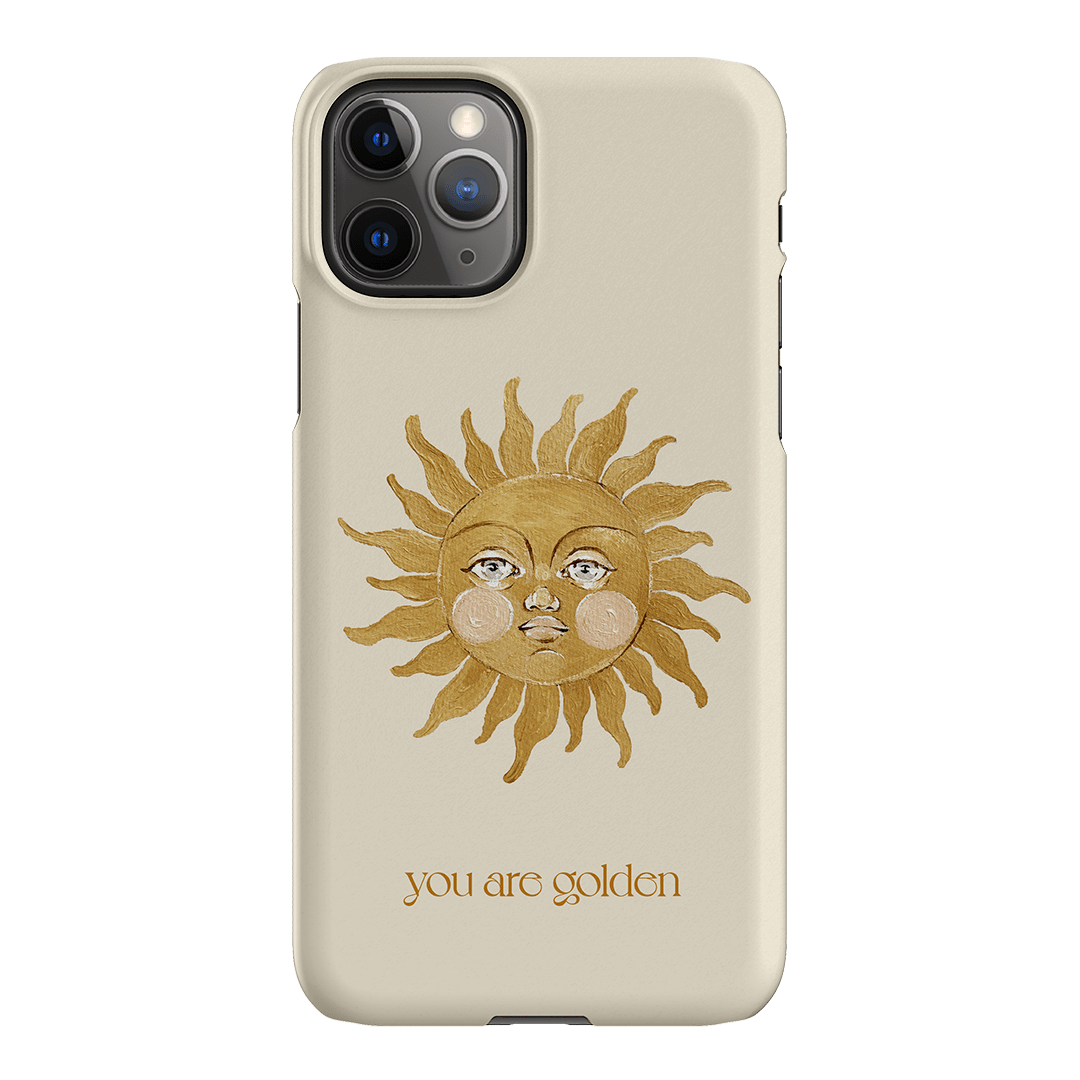 You Are Golden Printed Phone Cases iPhone 11 Pro Max / Snap by Brigitte May - The Dairy