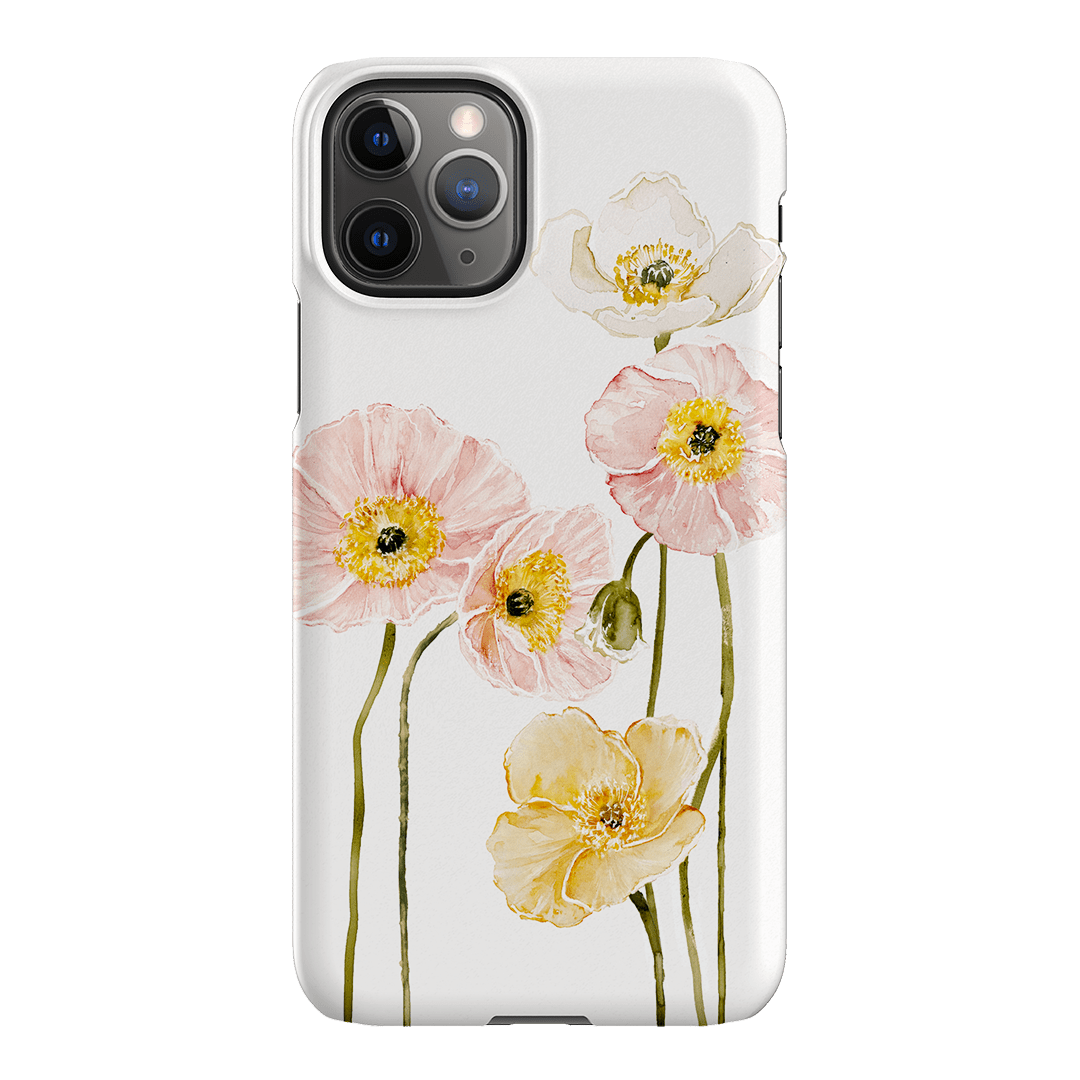 Poppies Printed Phone Cases iPhone 11 Pro Max / Snap by Brigitte May - The Dairy