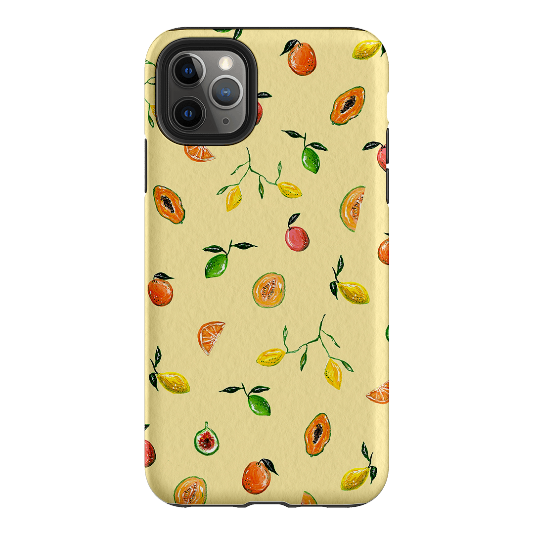 Golden Fruit Printed Phone Cases iPhone 11 Pro Max / Armoured by BG. Studio - The Dairy