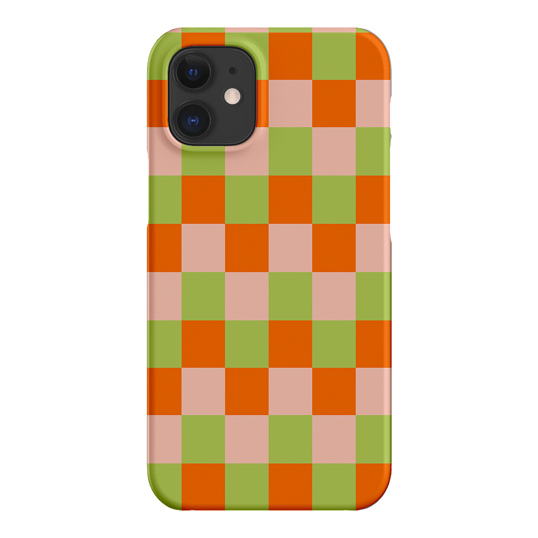Checks in Summer Matte Case Matte Phone Cases iPhone 12 / Snap by The Dairy - The Dairy