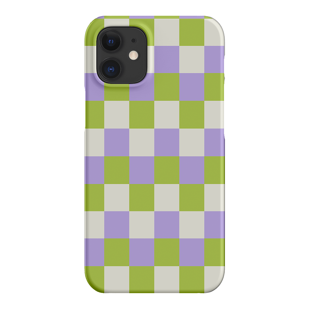 Checks in Winter Matte Case Matte Phone Cases iPhone 12 / Snap by The Dairy - The Dairy