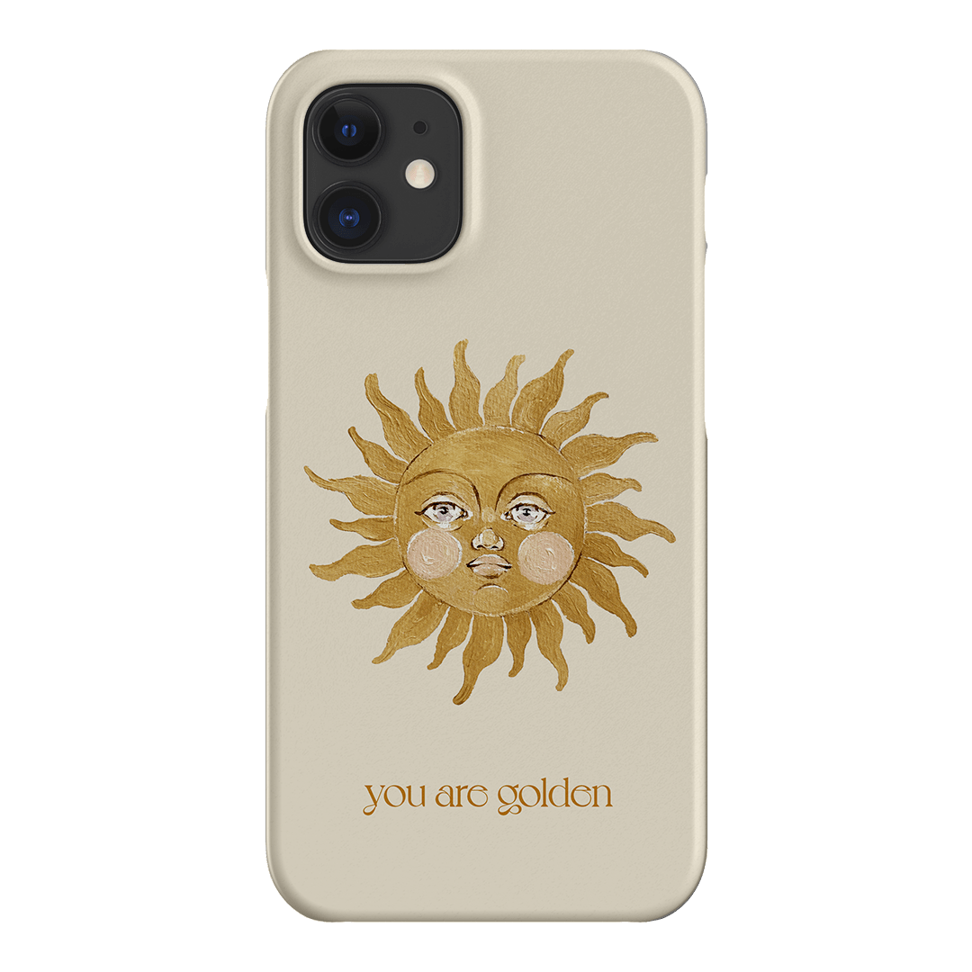 You Are Golden Printed Phone Cases iPhone 12 / Snap by Brigitte May - The Dairy