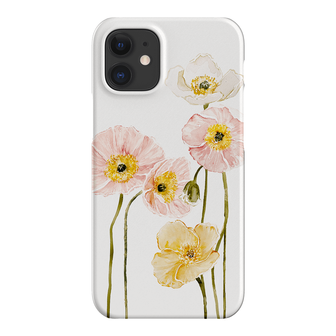 Poppies Printed Phone Cases iPhone 12 / Snap by Brigitte May - The Dairy