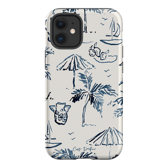 Balmy Blue Printed Phone Cases iPhone 12 / Armoured by Cass Deller - The Dairy