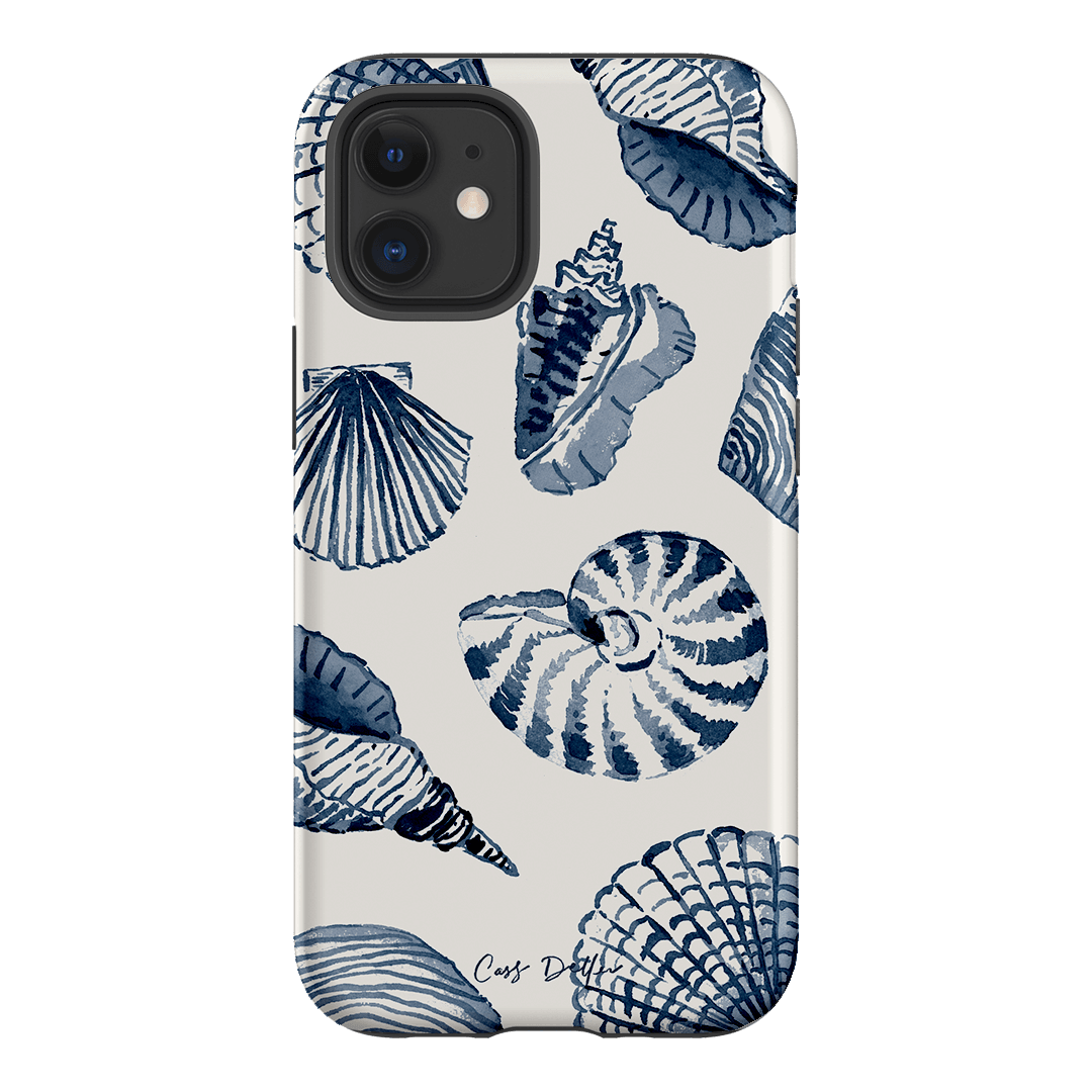 Blue Shells Printed Phone Cases iPhone 12 / Armoured by Cass Deller - The Dairy