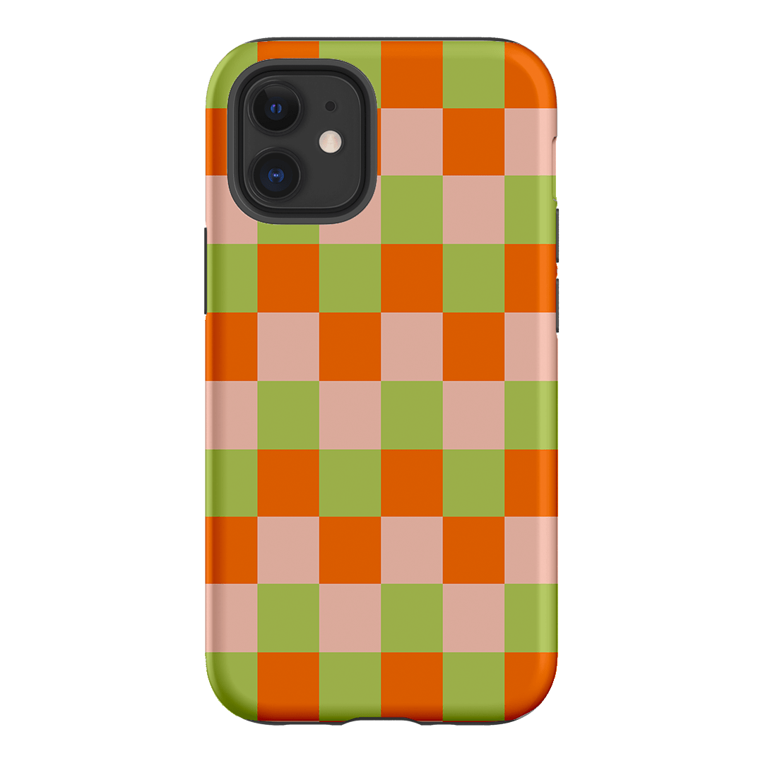 Checks in Summer Matte Case Matte Phone Cases iPhone 12 / Armoured by The Dairy - The Dairy