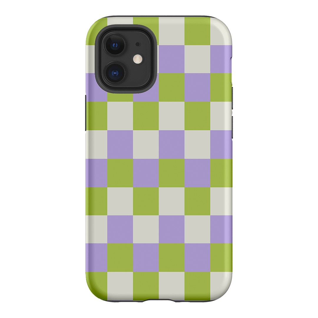 Checks in Winter Matte Case Matte Phone Cases iPhone 12 / Armoured by The Dairy - The Dairy