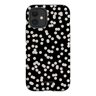 Mini Confetti Noir Printed Phone Cases iPhone 12 / Armoured by Veronica Tucker - The Dairy