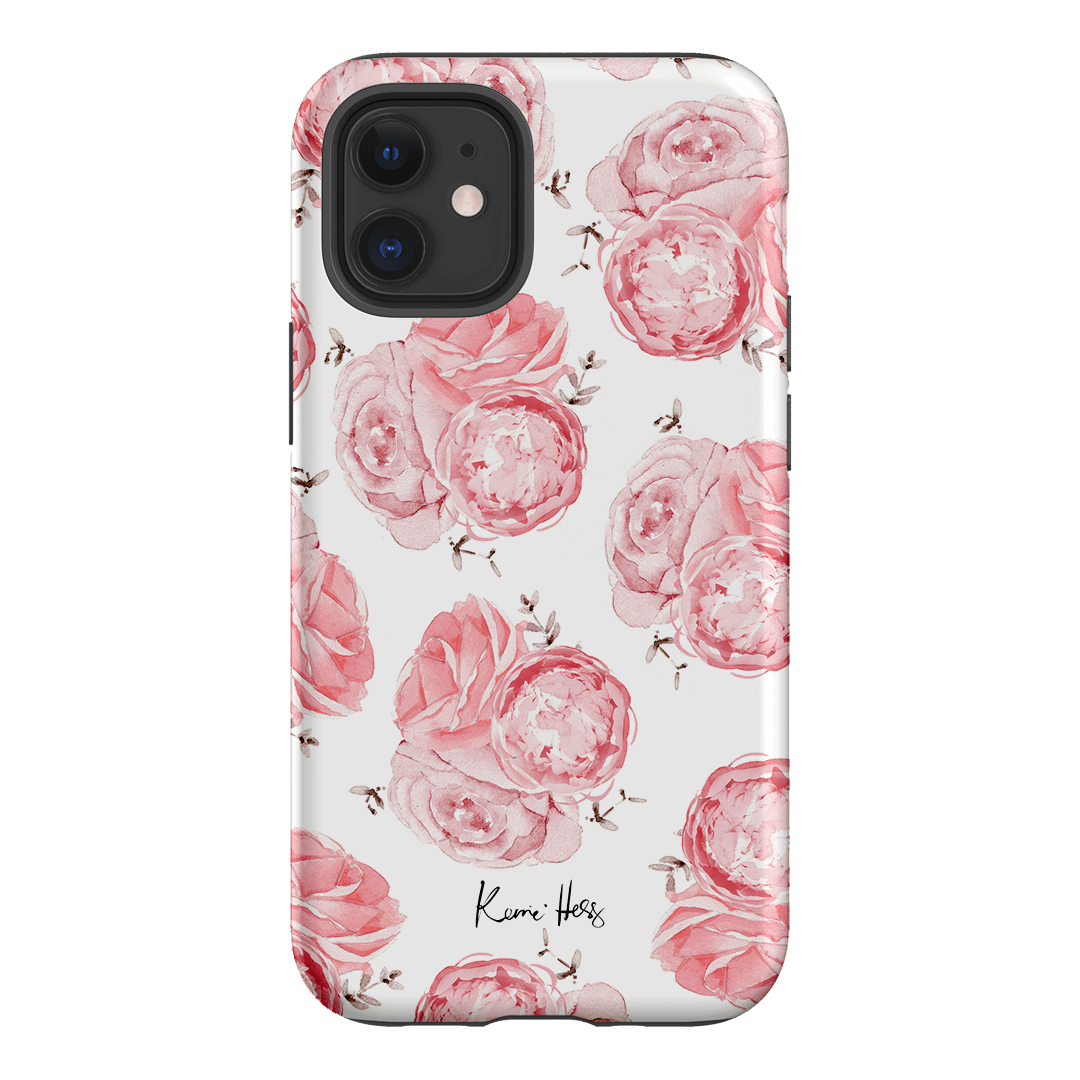 Peony Rose Printed Phone Cases iPhone 12 / Armoured by Kerrie Hess - The Dairy