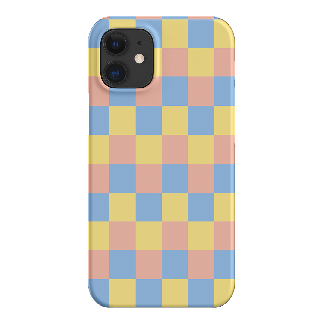 Checks in Spring Matte Case Matte Phone Cases iPhone 12 Mini / Snap by The Dairy - The Dairy