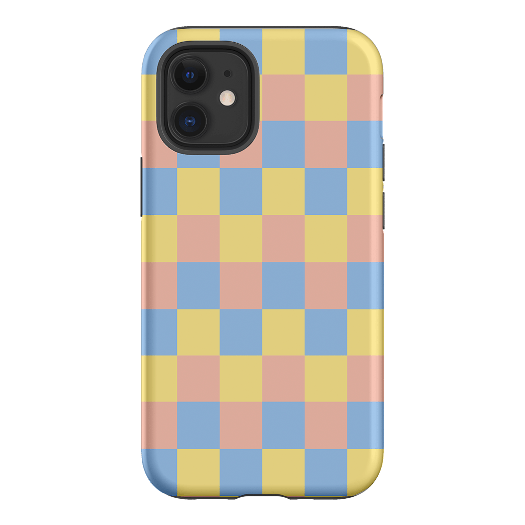 Checks in Spring Matte Case Matte Phone Cases iPhone 12 Mini / Armoured by The Dairy - The Dairy