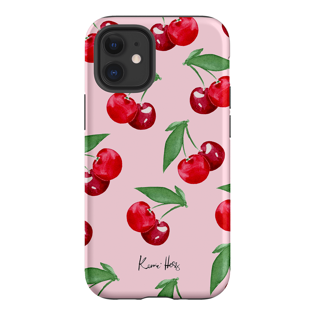 Cherry Rose Printed Phone Cases iPhone 12 Mini / Armoured by Kerrie Hess - The Dairy