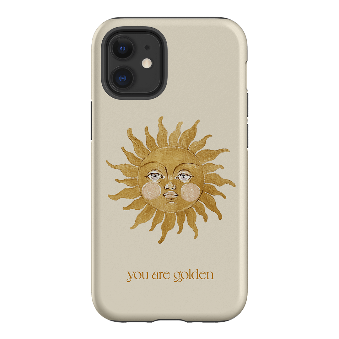You Are Golden Printed Phone Cases iPhone 12 Mini / Armoured by Brigitte May - The Dairy