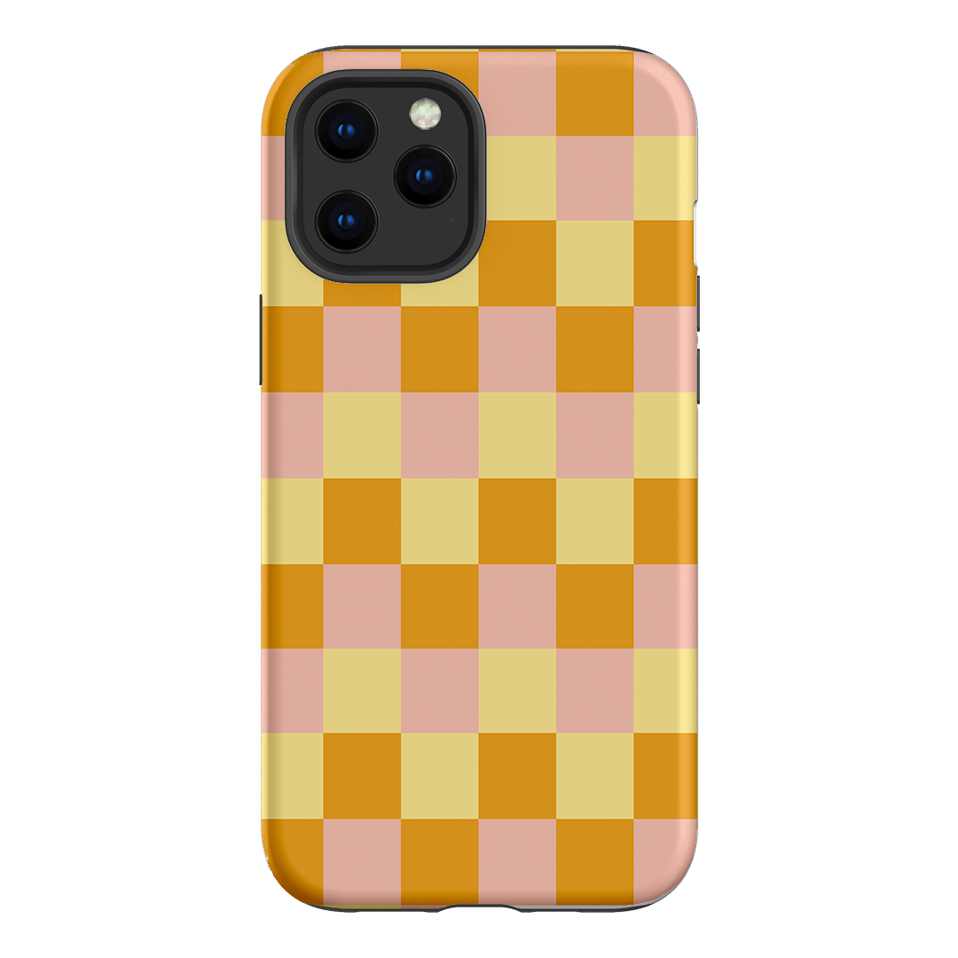 Checks in Fall Matte Case Matte Phone Cases iPhone 12 Pro / Armoured by The Dairy - The Dairy