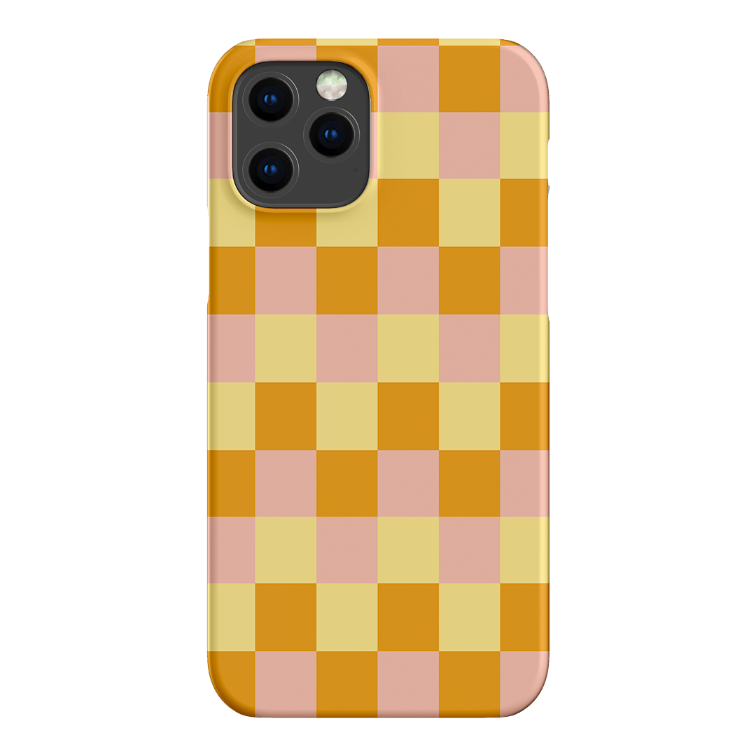 Checks in Fall Matte Case Matte Phone Cases iPhone 12 Pro Max / Snap by The Dairy - The Dairy